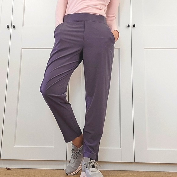 Athleta Pants - Athleta Brooklyn Ankle Pant Dusk Violet Size 10 #198671